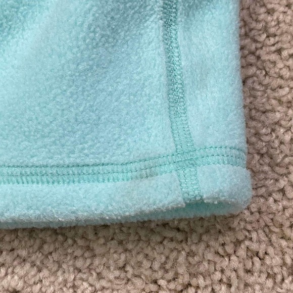 Patagonia Synchilla Baby Full Zip Size 3-6 Month light blue Fleece Vest - Picture 9 of 10
